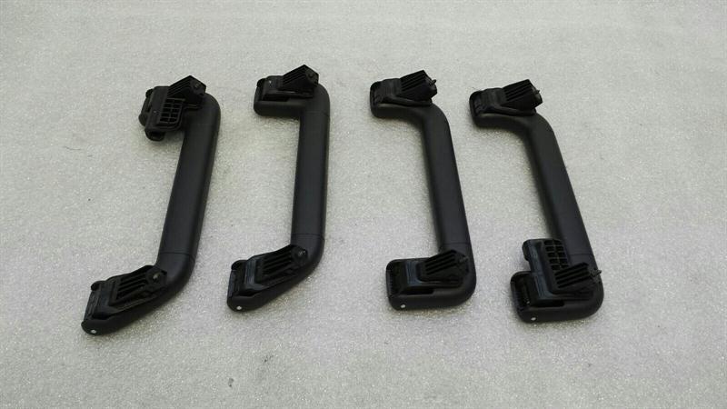 Porsche Cayenne 958 roof handles 7P0857644B holder handle set black black
