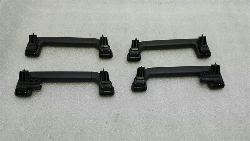 Porsche Cayenne 958 roof handles 7P0857644B holder handle set black black