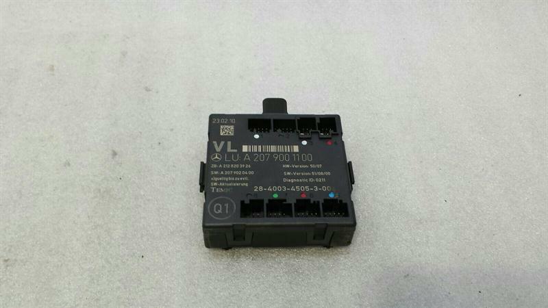 Mercedes E Class W207 Left Door Module A2079001100 Door Control Unit Left