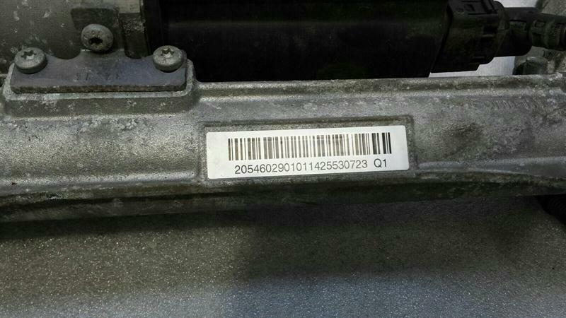 Mercedes C Class W205 RHD Power Steering Rack A2054604601 Right Hand Drive Electric Motor