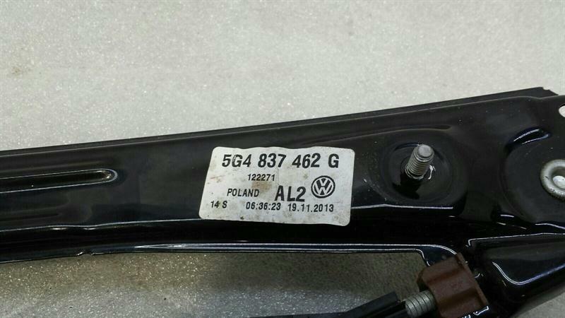 Volkswagen Golf GTD Right Front Door Winder 5G4837462G Window Regulator Front Right