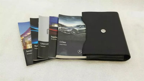 Mercedes C Class W205 Manual Service Booklet Car Maintenance Manual