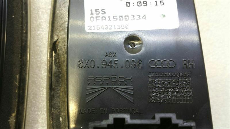 Audi S1 8X a1 Interior Lights 8X0945095 Rear Light Set LED