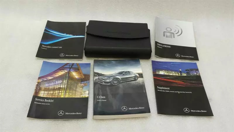 Mercedes C Class W205 Manual Service Booklet Car Maintenance Manual