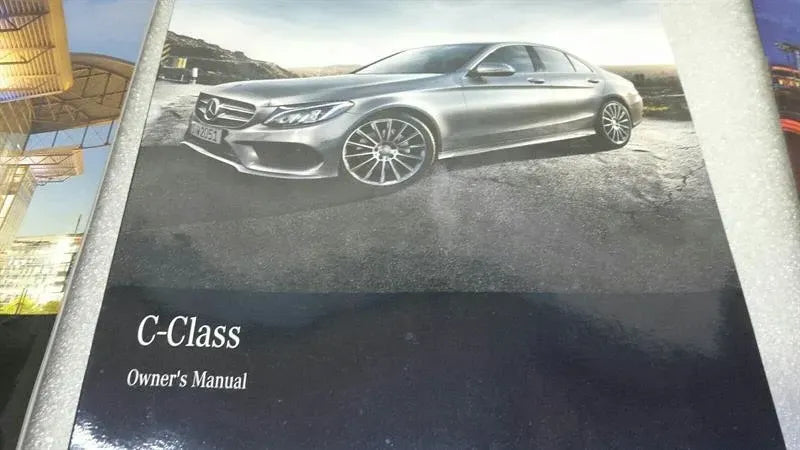 Mercedes C Class W205 Manual Service Booklet Car Maintenance Manual