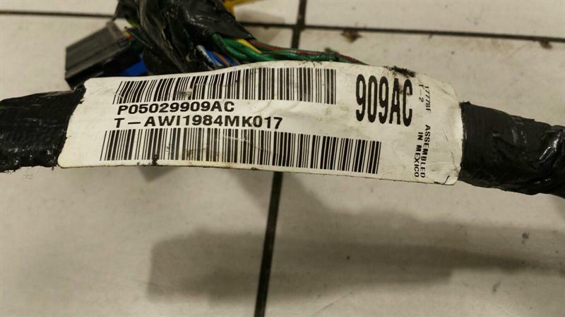 DODGE VIPER SRT-10 8.3 Interior Wiring 05029909AC Interior Harness