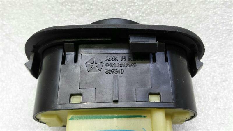 Dodge Viper SRT-10 8.3 Mirror Switch 04608505AC Exterior Mirror Switch Knob