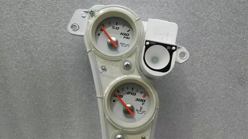 Dodge Viper SRT-10 8.3 Instrument Cluster 05029636AA Auxiliary Instruments Side