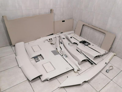 ROLLS ROYCE PHANTOM MK7 White Leather Chlothe Roof Lining 51447041089 Attic