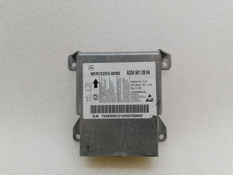 Mercedes C Class W204 Safety Module ECU A2049012804 Air Control Unit SRS