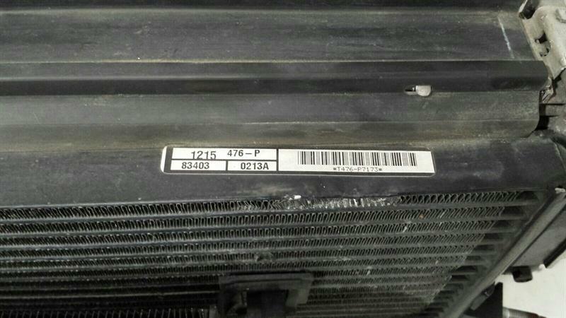 DODGE CHARGER LX Radiator Pack 5170742AA Radiator Pack SRT8 6.4 V8 2014 COMPLETE