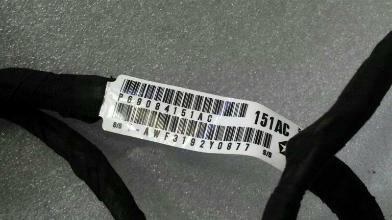 DODGE CHARGER LX LD Door Wiring Loom Set 68084151AC Door Harness Set