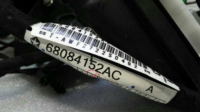 DODGE CHARGER LX LD Door Wiring Loom Set 68084151AC Door Harness Set