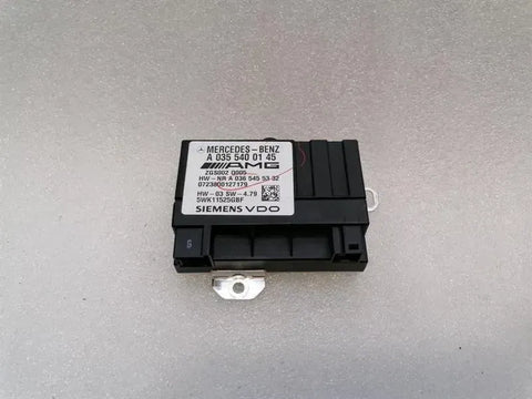 MERCEDES ML W164 ELECTRONIC MODULE A0355400145 CONTROL UNIT FUEL PUMP AMG