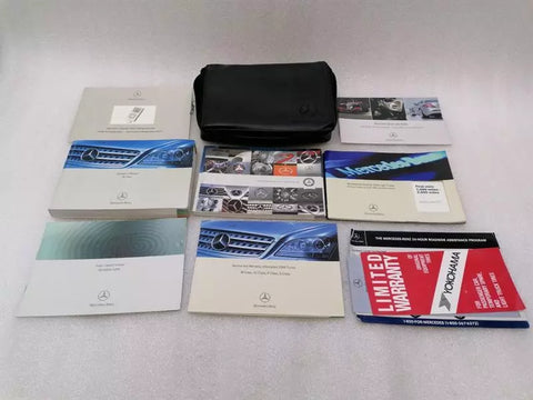 MERCEDES ML63 AMG W164 SERVICE BOOKLET / MAINTENANCE MANUAL