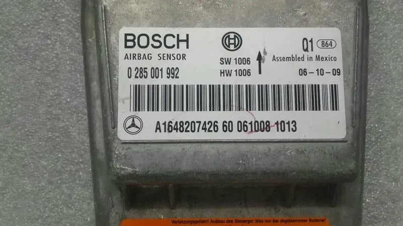 Mercedes R Class W251 W164 Safety Module ECU A1648207426 Air Control Unit SRS