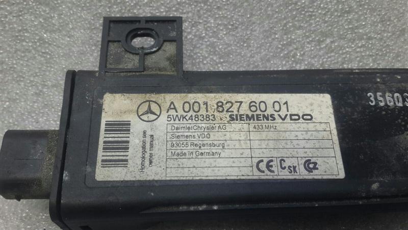 Mercedes R Class W251 Tire Pressure A0018276001 Tyre Pressure Modules RDK TPMS