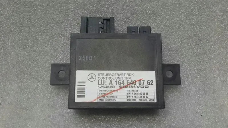Mercedes R Class W251 Tyre Pressure Module A1645400762 Tyre Pressure Control Unit