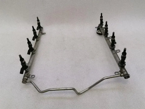Mercedes ML W164 Fuel Rail A1560701595 Injection Strip Pipe Distributor M156 V8