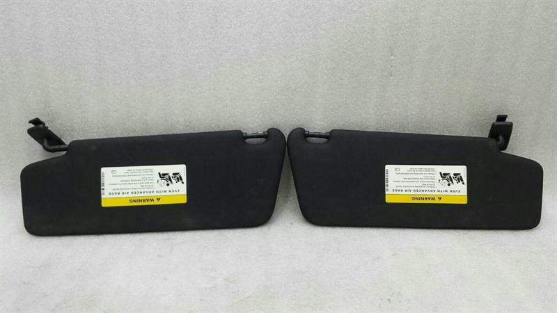 Mercedes C W204 AMG Sun Visor Set of 2 Black A2048104510 Sun Visor Trim