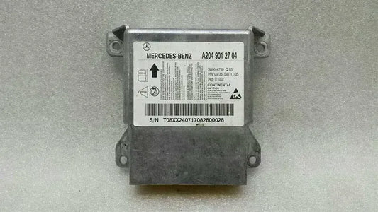Mercedes C Class W204 Safety Module ECU A2049012704 Air Control Unit SRS