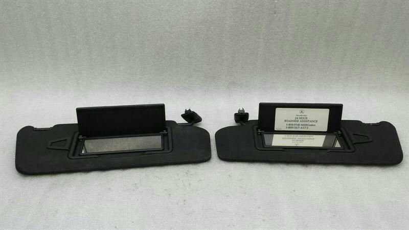 Mercedes C W204 AMG Sun Visor Set of 2 Black A2048104510 Sun Visor Trim
