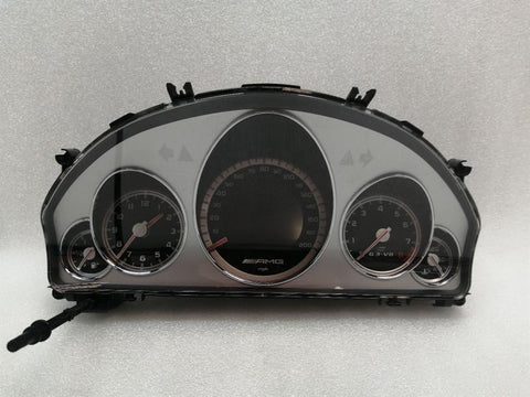 Mercedes E63 AMG W212 Instrument Cluster A2125406148 Speedometer MPH AMG 09-12