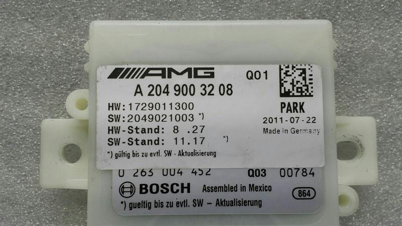 Mercedes C Class W204 Electronic Module PDC A2049003208 Control Unit PDC