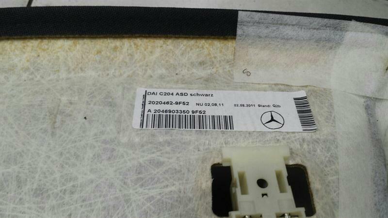 Mercedes C63 AMG COUPE PANORAMA W204 Roof Lining A2046903350 Roof Sky