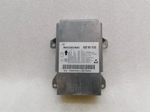 Mercedes C Class W204 Safety Module ECU A2079011800 Air Control Unit SRS