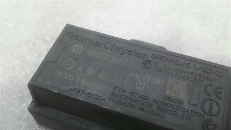 Mercedes CL W216 Tyre Pressure Module A0018275101 Tyre Pressure Control Unit TPMS