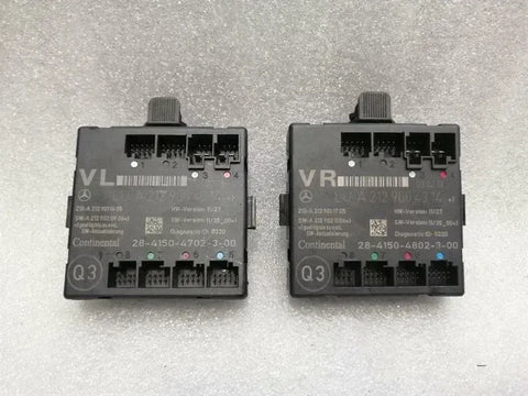 Mercedes C Class W204 Front Door Module Set R/L A2129004314 Control Unit Door R/L