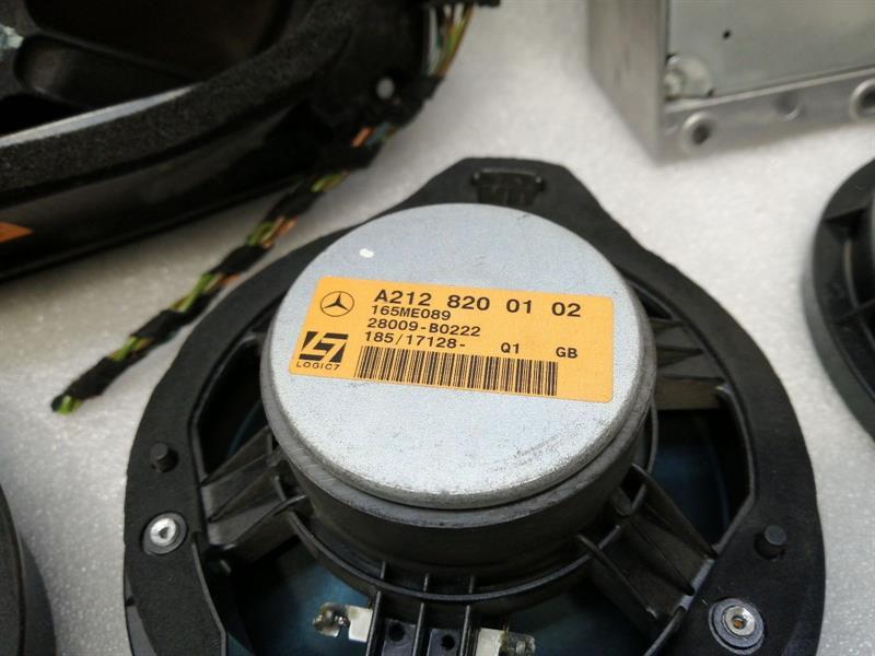 Mercedes W212 Speaker Set A2128202102 Speaker Set Logic7 Harman Amg Sedan