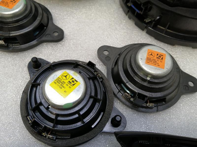 Mercedes W212 Speaker Set A2128202102 Speaker Set Logic7 Harman Amg Sedan