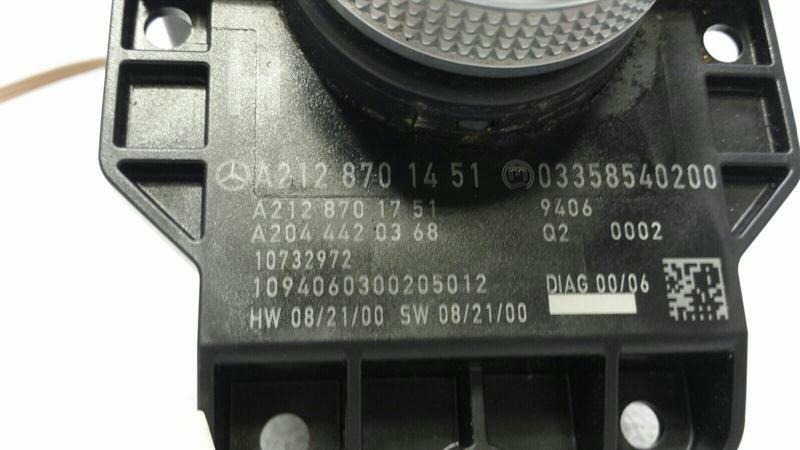 Mercedes W212 Command Controller A2128701451 Switch Button Switch Block