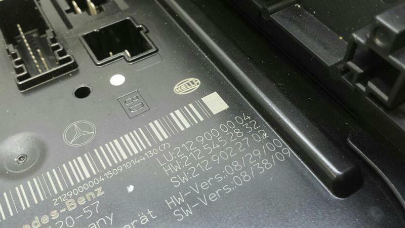 Mercedes E Class W212 Fuse Box A2129000004 Fuse Box Sam Unit