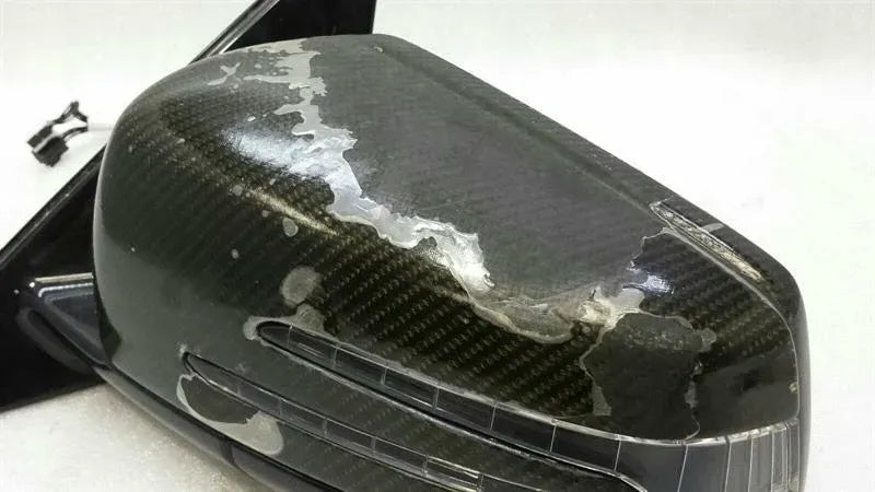 Mercedes E W212 left door mirror A2128101976 exterior mirror left carbon E63