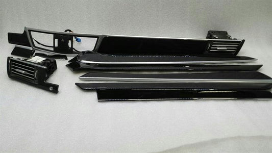 Mercedes Veneer Set W212 A2126801071 Molding Set Code 736 Wood Ash Black E63