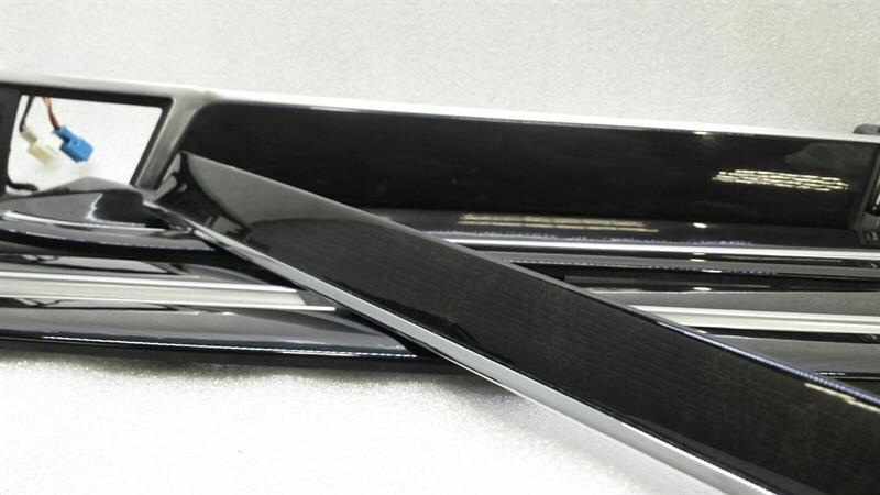 Mercedes Veneer Set W212 A2126801071 Molding Set Code 736 Wood Ash Black E63