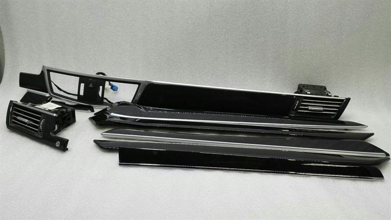 Mercedes Veneer Set W212 A2126801071 Molding Set Code 736 Wood Ash Black E63