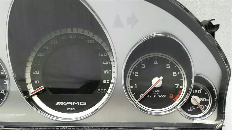 Mercedes E Class W212 Instrument Cluster A2125403248 Speedometer AMG E63 MPH