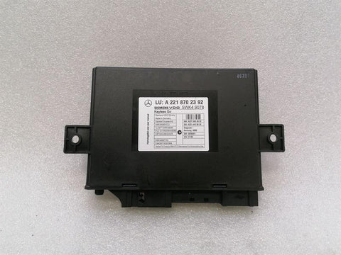 Mercedes CL W216 W221 Keyless Go Module A2218702392 Control Unit Kessy