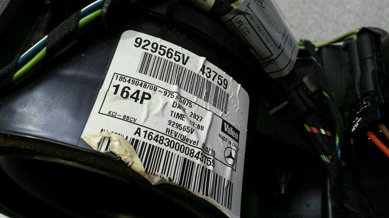 Mercedes ML63 W164 Rear Heater Blower A1648300008 Engine Heater Blower