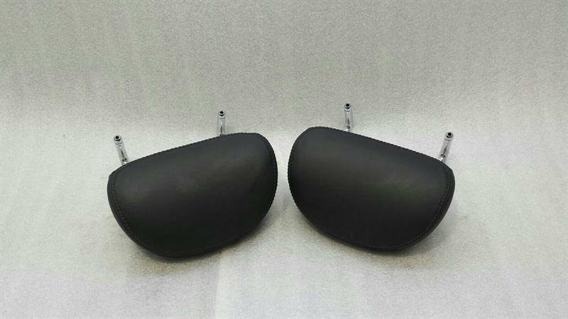 Mercedes CLS W219 rear pair headrests A2199701150 headrest set leather