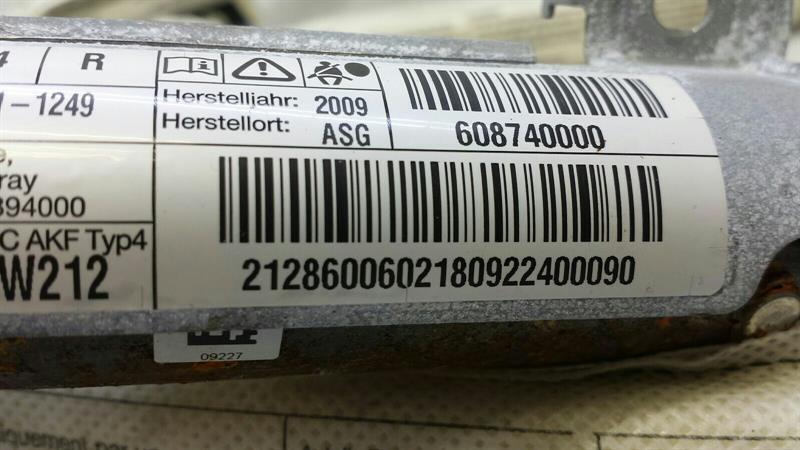 Mercedes E Class W212 Right Module A2128600602 Module Right