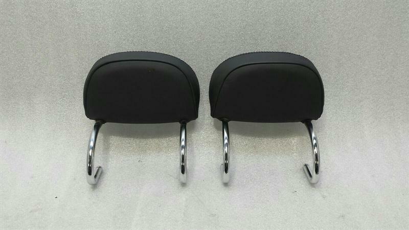 Mercedes CLS W219 rear pair headrests A2199701150 headrest set leather