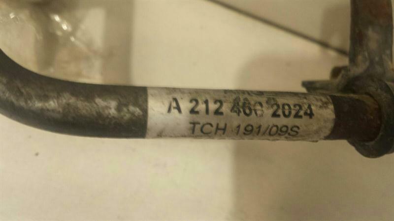 Mercedes E63 W212 Steering To Partition Pressure Line A2124601424 Hose RHD
