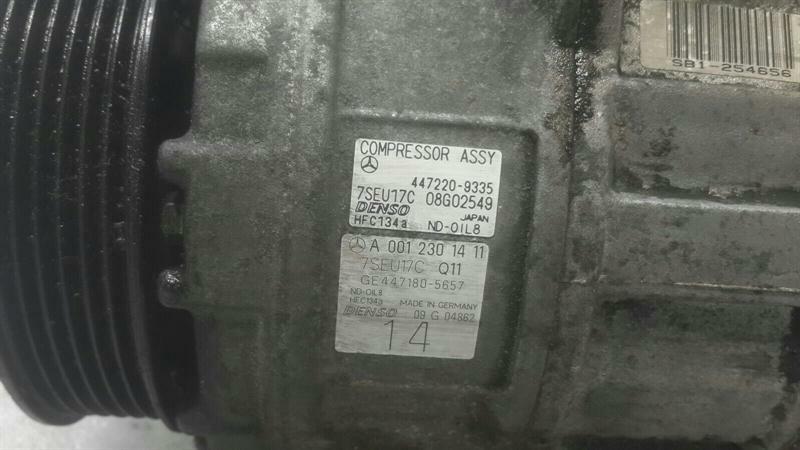 Mercedes CLS W219 A/C Compressor A0012301411 Air Conditioning Compressor