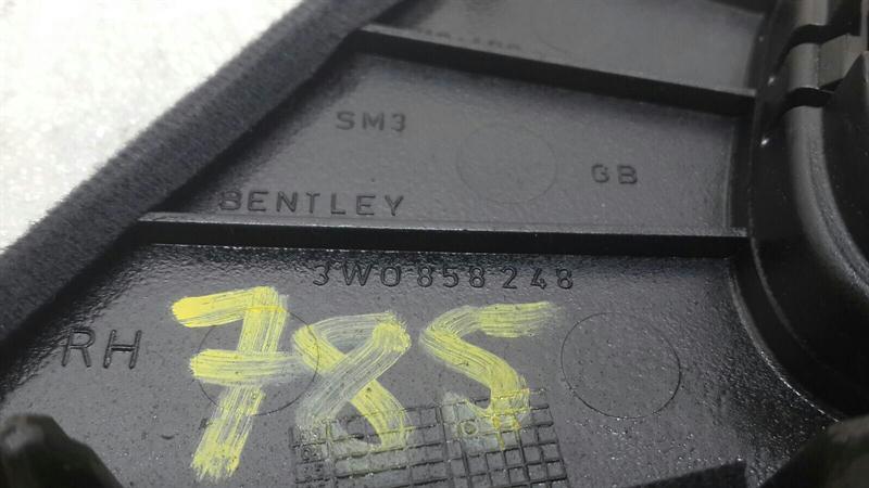 BENTLEY CONTINENTAL GT Dashboard Covers 3W0858248 Dashboard Airstation Leather