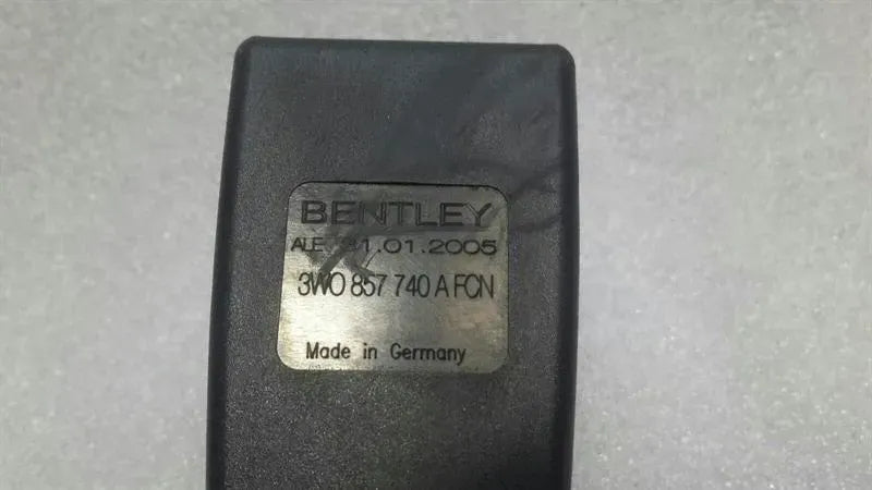 Bentley Continental GT W12 right belt buckle 3W0857740A belt buckle right